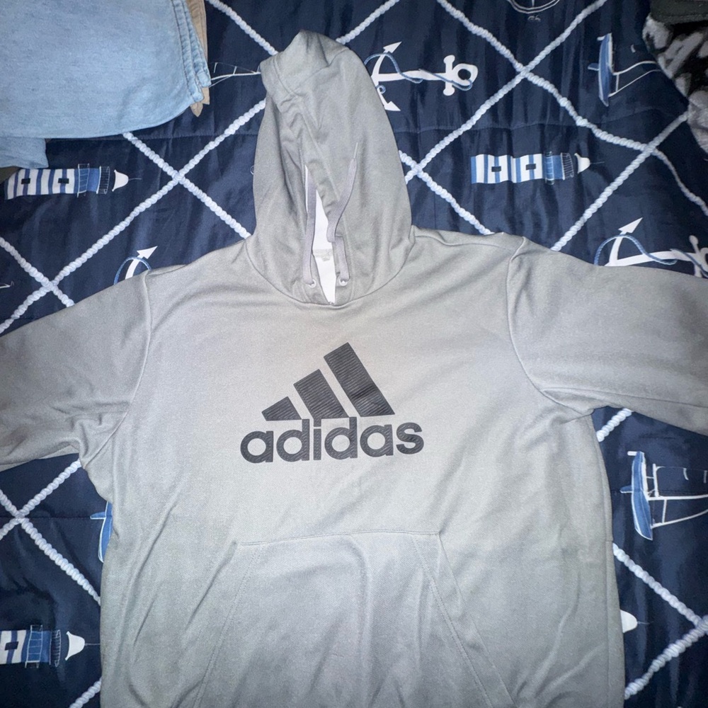 Adidas Gray Performance Sweater